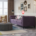 Foshan Shunde couch living room sofas velvet fabric u shape sofa